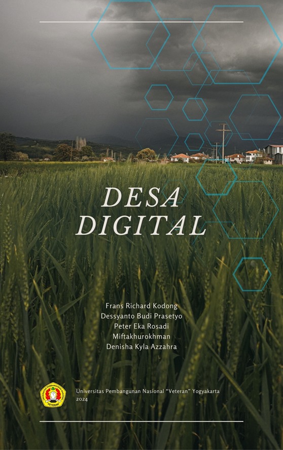 Cover Buku Pendampingan Digitalisasi Pemukiman dan Peningkatan Literasi Teknologi Informasi pada Pengurus dan Warga RT 001/RW 027 Desa Pucangan Sleman D.I.Y